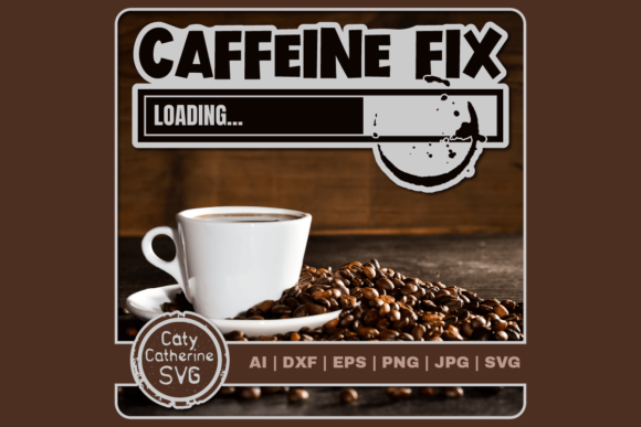 Caffeine Fix Loading Funny Progress Bar