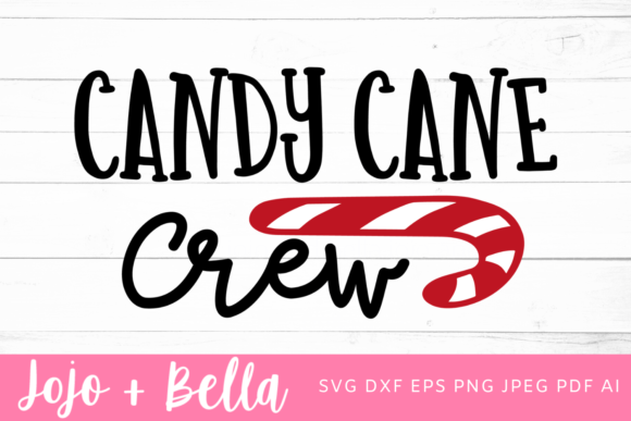 Candy Cane Crew SVG, Christmas Shirt SVG