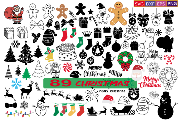Christmas Bundle Svg, Merry Christmas Svg