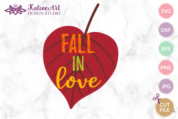 Fall in Love Svg Fall Sayings Svg Quote