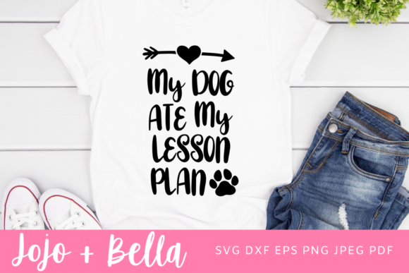 My Dog Ate My Lesson Plan SVG