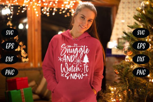 Snuggle and Watch It Snow Svg: Graphics for Crafts