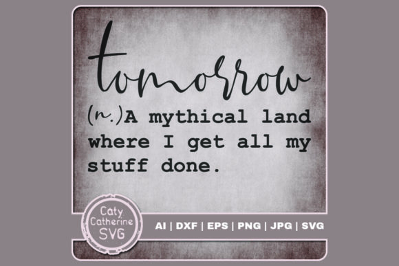 Tomorrow a Mythical Land Graphics & Crafts